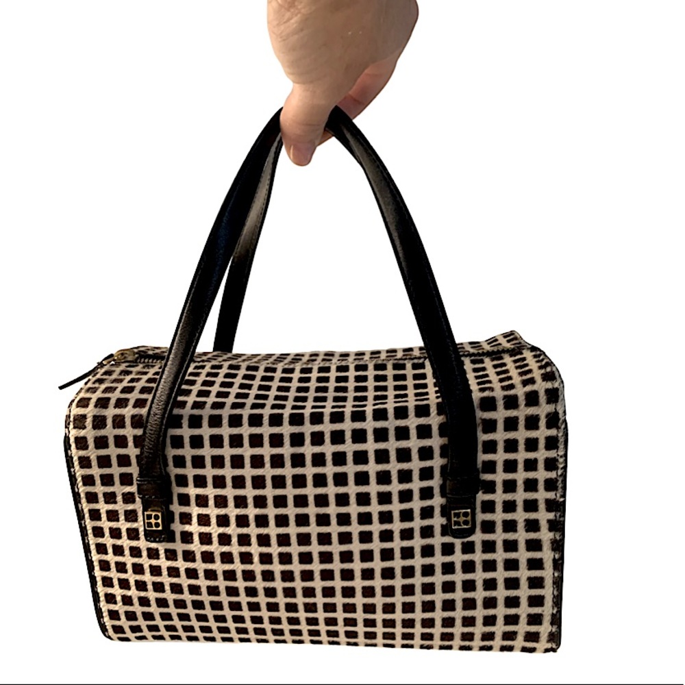 Kate Spade calf hair square handbag